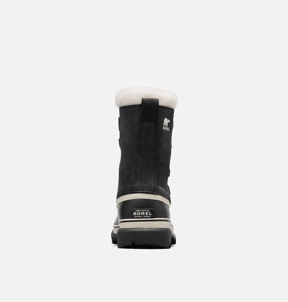 SOREL Women's Caribou Wp Winter Boots In Black/stone 3