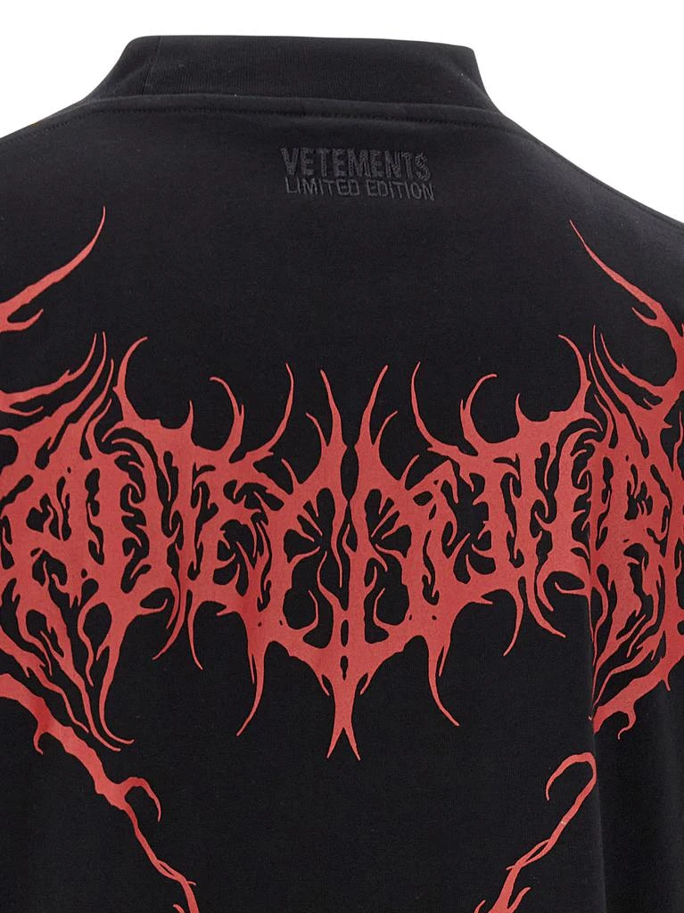 Vetements death Metal T-shirt 4
