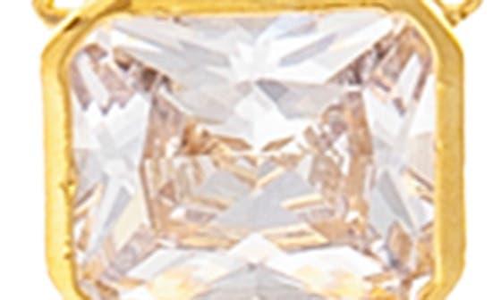 Rivka Friedman CZ Pendant & Drop Layered Necklace