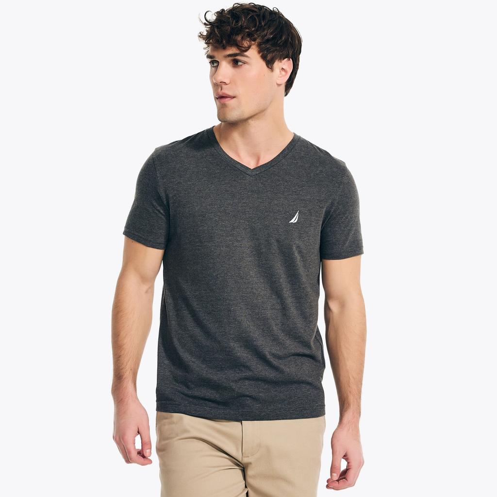 Nautica Heather V-Neck T-Shirt