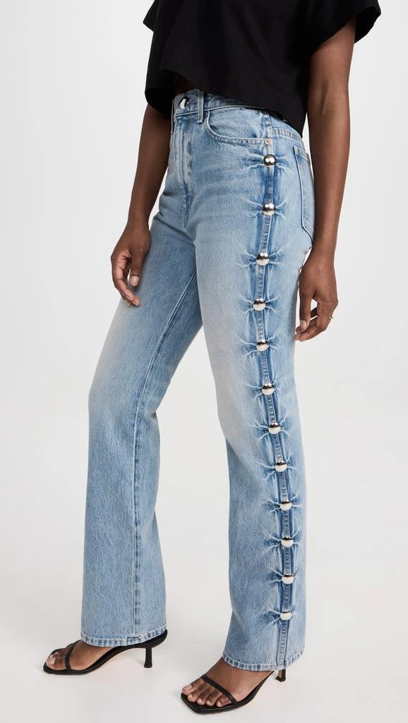 Khaite Studded Danielle Jeans 1