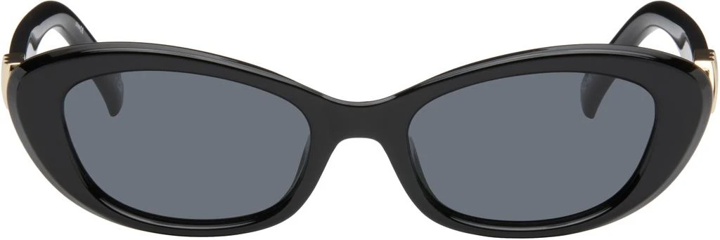 Shop Black 'The Whisperer' Sunglasses on Sale at BeyondStyle – Get