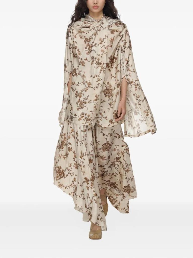 Uma Wang ASYMMETRIC SKIRT