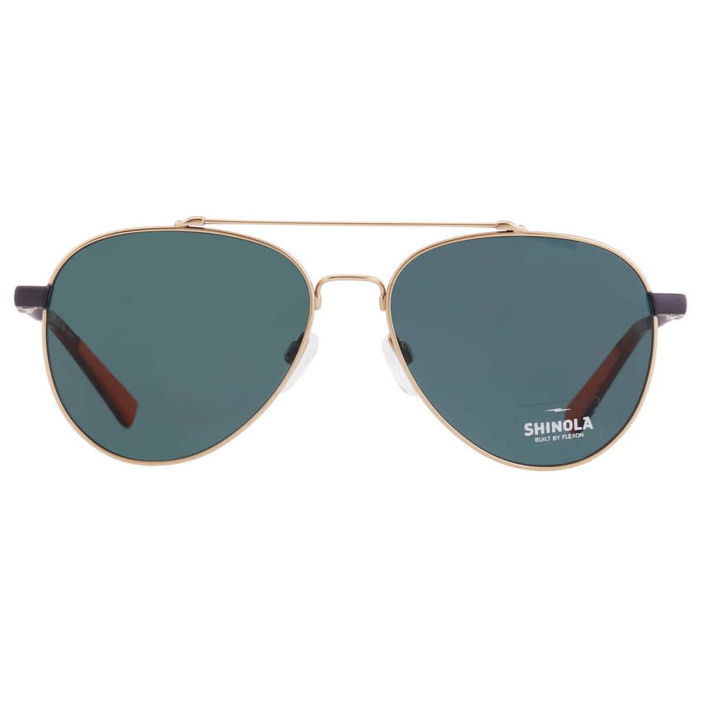Shinola Green Pilot Unisex Sunglasses SH2101S 718 56