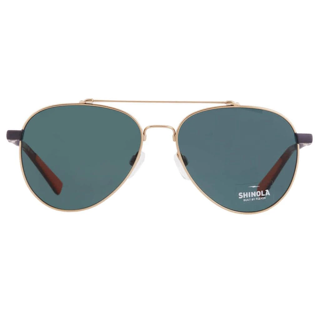Shinola Green Pilot Unisex Sunglasses SH2101S 718 56 1