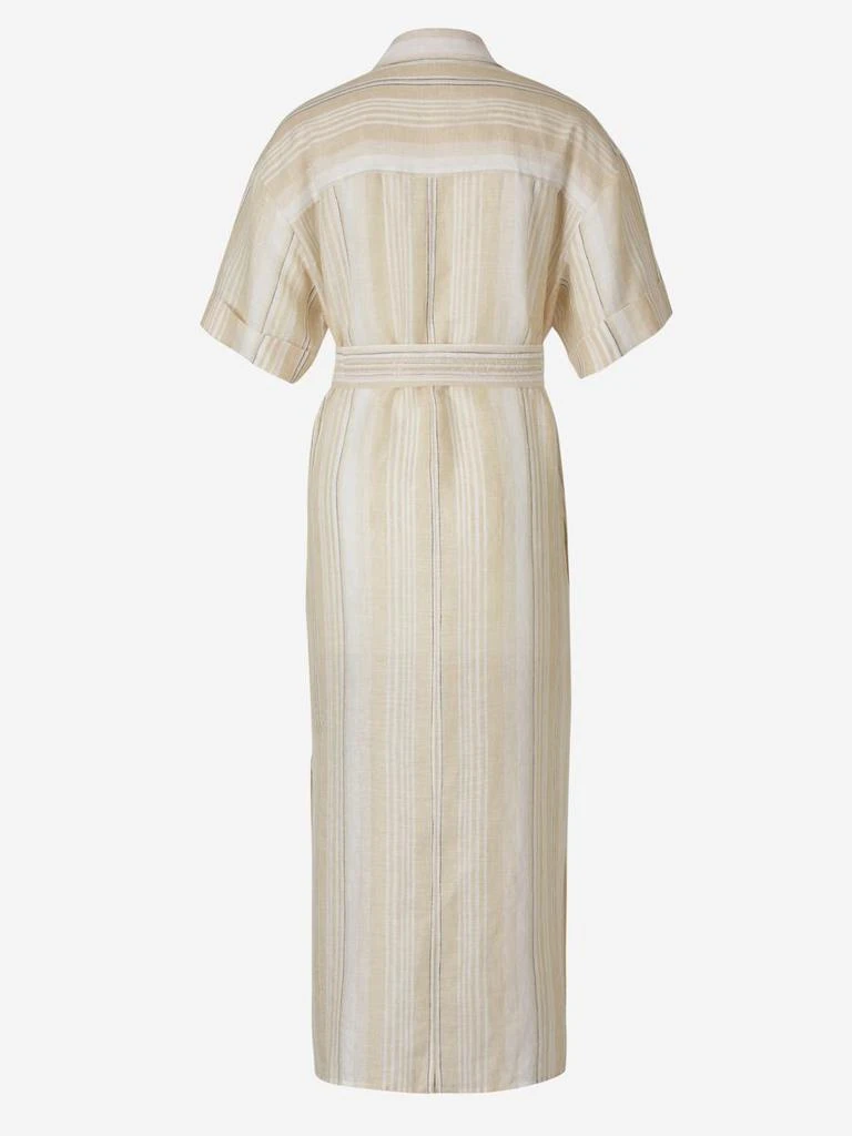 Peserico Striped Linen Dress  On Sale Now with Up to 54% Off | Discover  Exclusive Deals & Savings at BeyondStyle  Authentic Peserico women >  clothing|peserico-striped-linen-dress with Limited-Time Discounts, Free  Shipping,