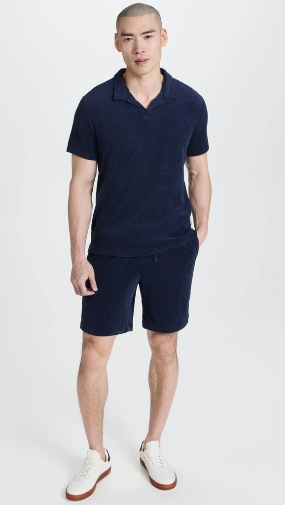 Onia Towel Terry Johnny Collar Polo 4