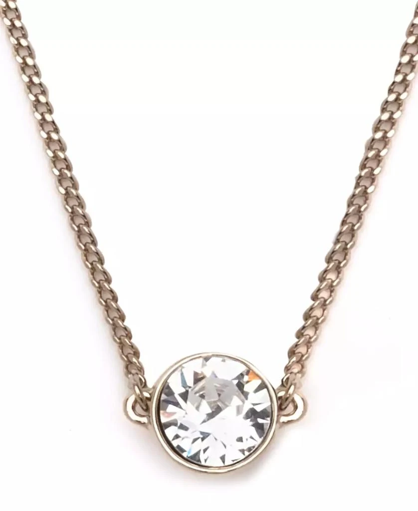 Givenchy Crystal Pendant Necklace, 16" + 2" Extender 1