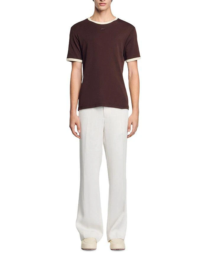 Sandro Logo Ringer Tee 3