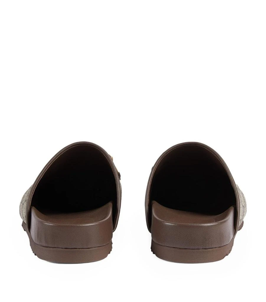 Gucci GG Supreme Horsebit Slippers 2