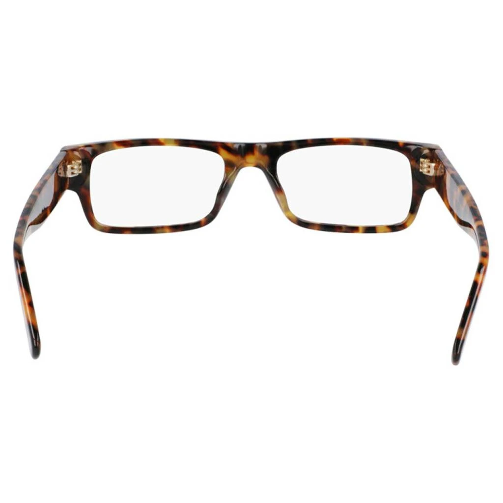 MCM MCM Women's Eyeglasses - Havana Rectangular Zyl Frame Clear Demo Lens | MCM2717 214 5