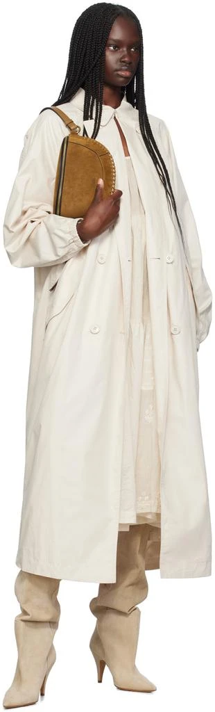 Isabel Marant Beige Cacilda Trench Coat 4