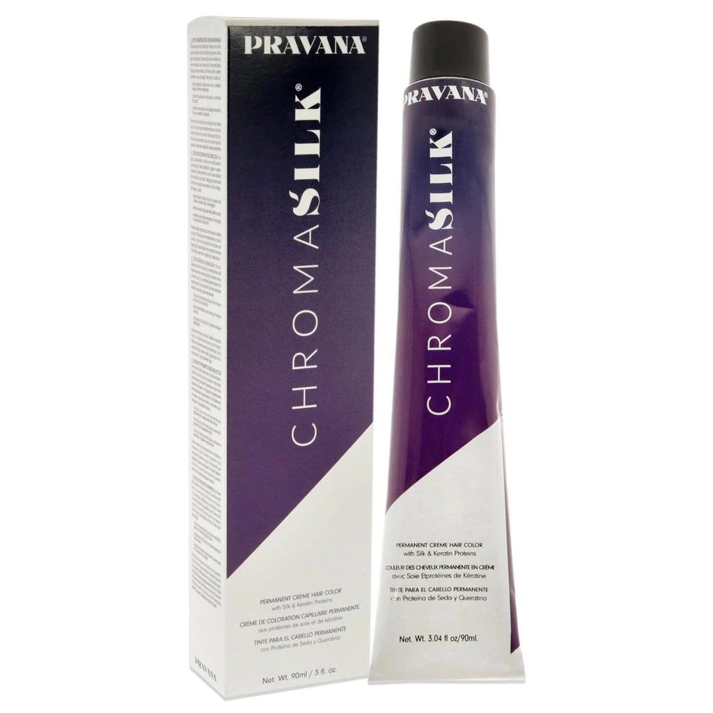 Pravana ChromaSilk Creme Hair Color - 6.37 Dark Golden Violet Blonde For Unisex 3 oz Hair Color 3