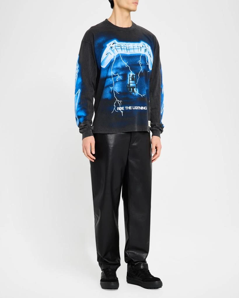 Represent Men's Metallica Ride the Lightning T-Shirt 2