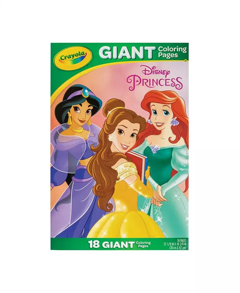 Crayola Giant Coloring Princess Pages, Pack of 4 5