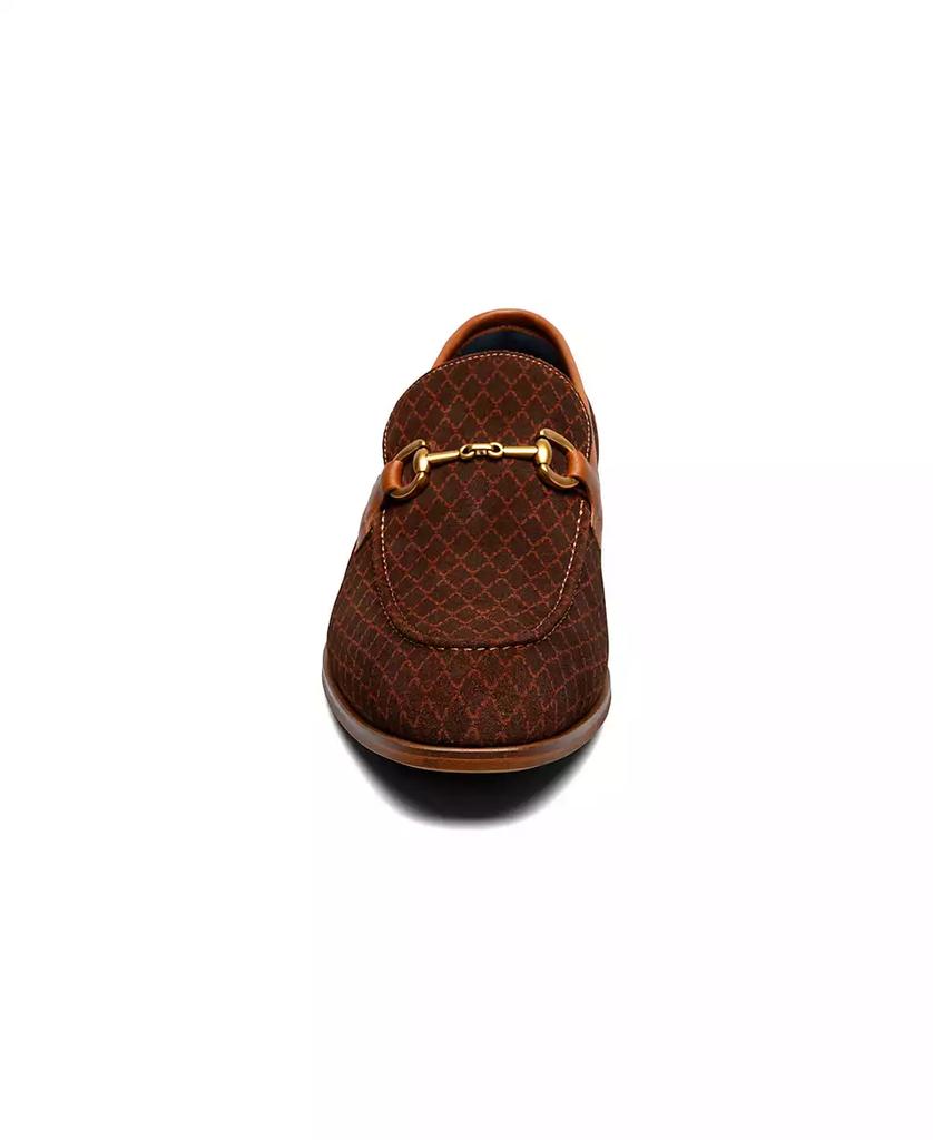 Stacy Adams Men's Brinkley Moc Toe Metal Bit Slip On Shoe