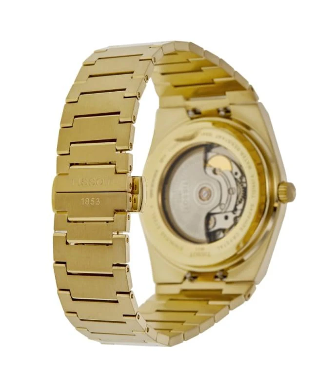 Tissot Tissot PRX Powermatic 80 Automatic Champagne Dial Yellow Gold PVD Steel Men's Watch T137.407.33.021.00 4