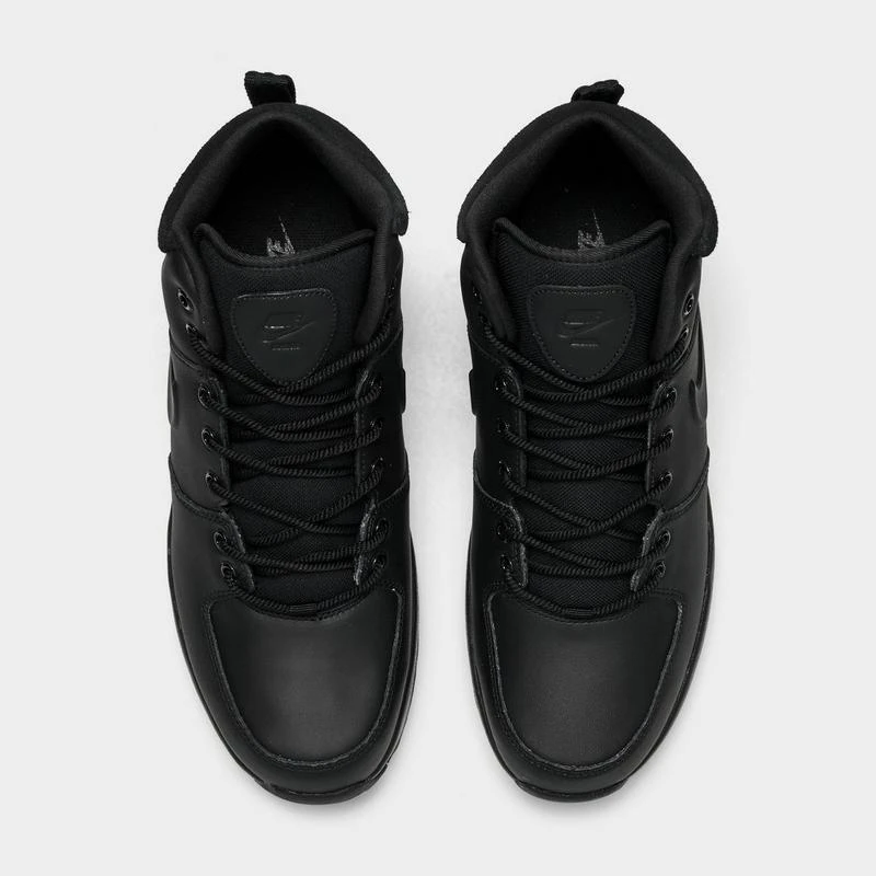 Nike Manoa Black Leather Hiking Boots Size 7 New Without Box Nike Manoa Leather SE Black for Sale | Authenticity  main image 2