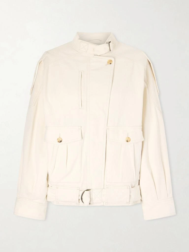 Isabel Marant Isalya Belted Denim Jacket