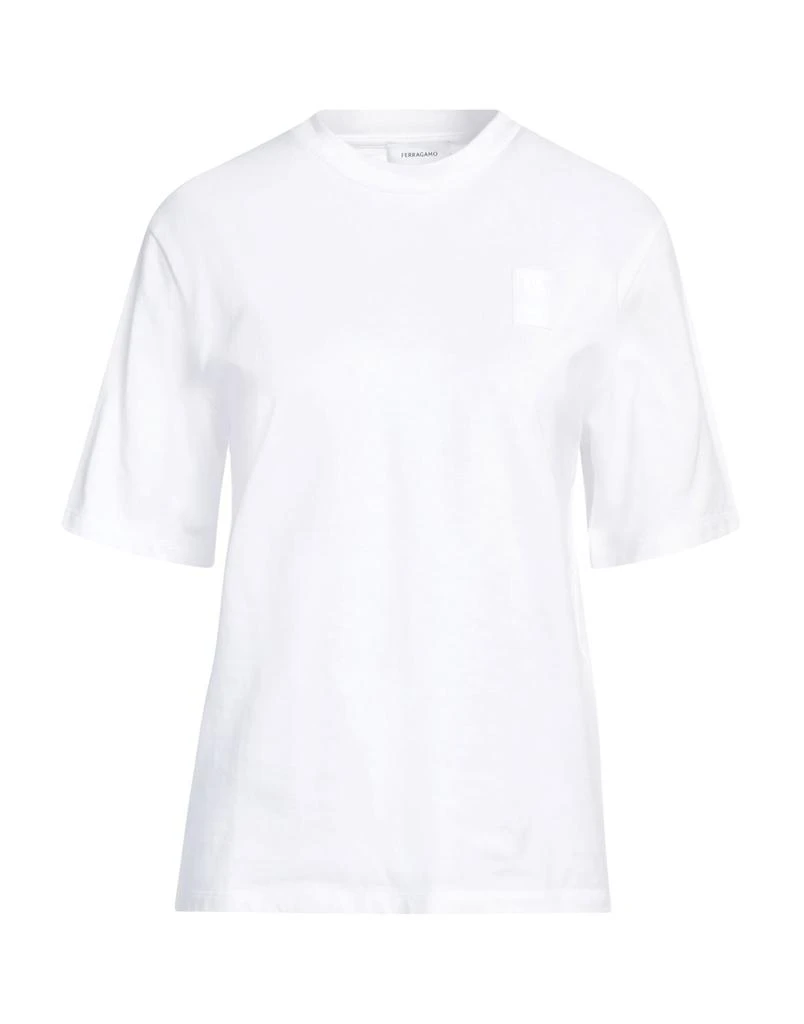 Salvatore Ferragamo Basic T-shirt 1