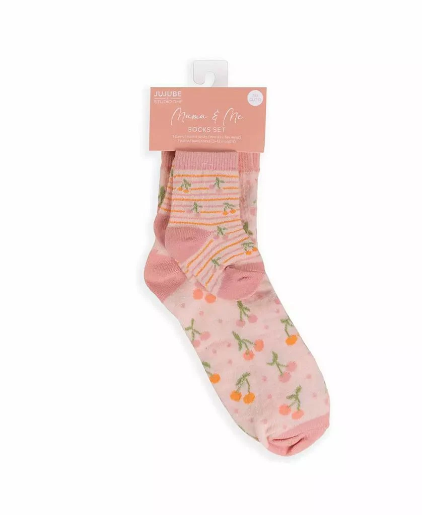 JuJuBe Everyday Essentials Baby Bundle Cherry Cute 6