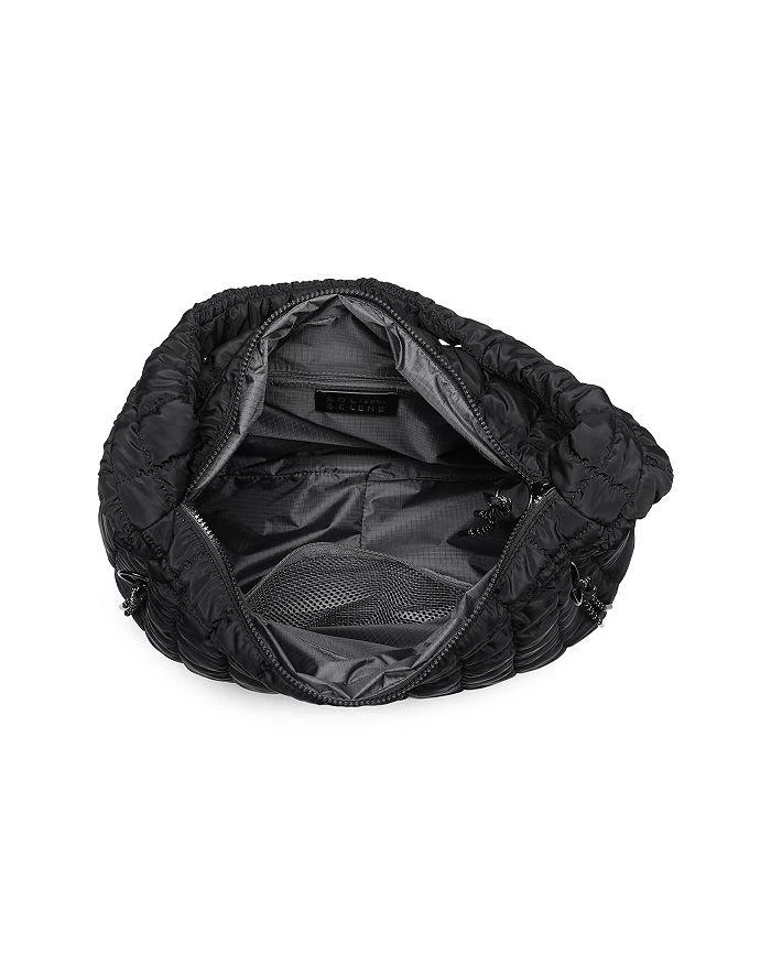 Sol & Selene Revive Extra Large Quilted Nylon Hobo 6