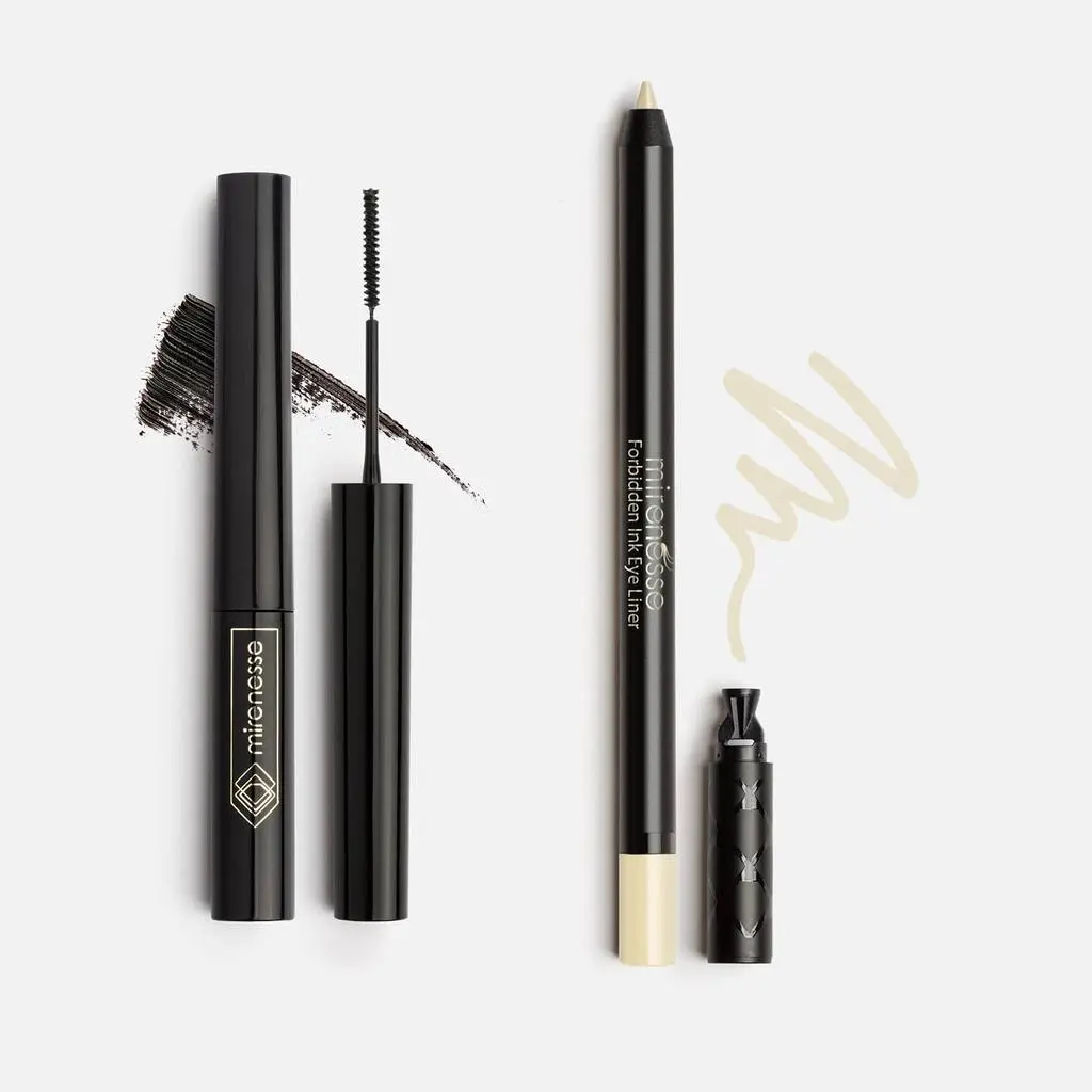 Mirenesse Lash whip 24hr Mascara + Eye Brightening Liner