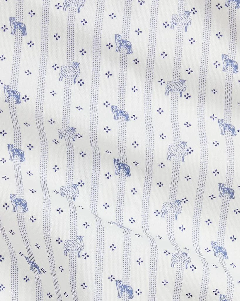Ralph Lauren Boy's Shawl Collared Animal-Print Footie, Size Newborn-9M 2