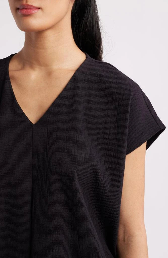 Eileen Fisher Cap Sleeve Boxy Tunic Top 4