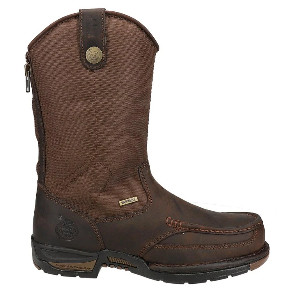 Georgia Boots Athens 11" Waterproof Pull On Work Boots