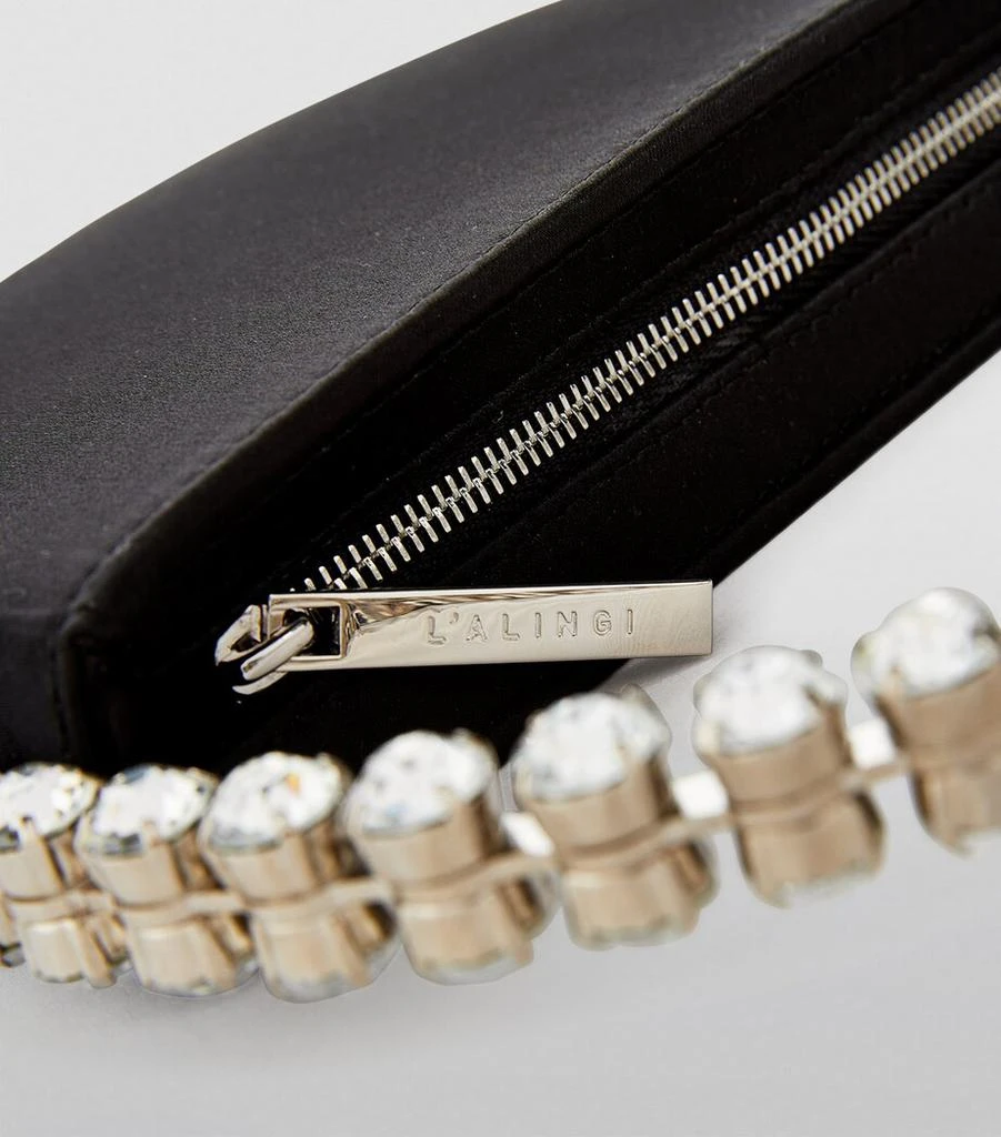 L'Alingi Satin Embellished Eternity Clutch Bag 6