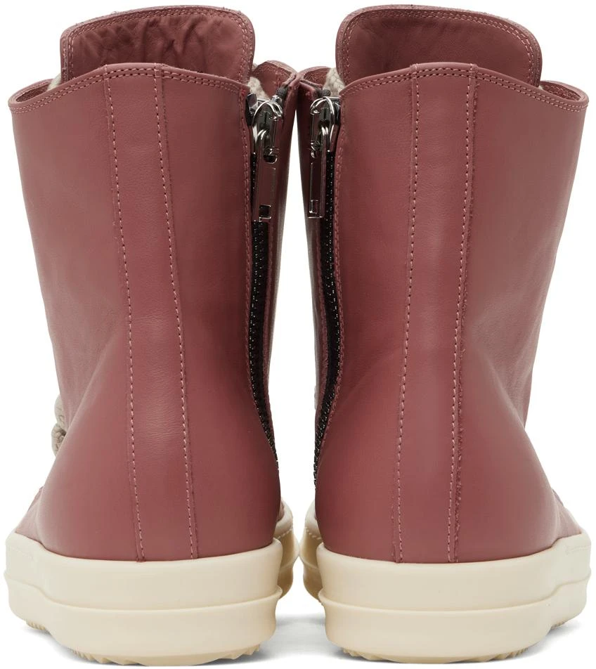 Rick Owens Pink Porterville Jumbolaced Sneakers 2