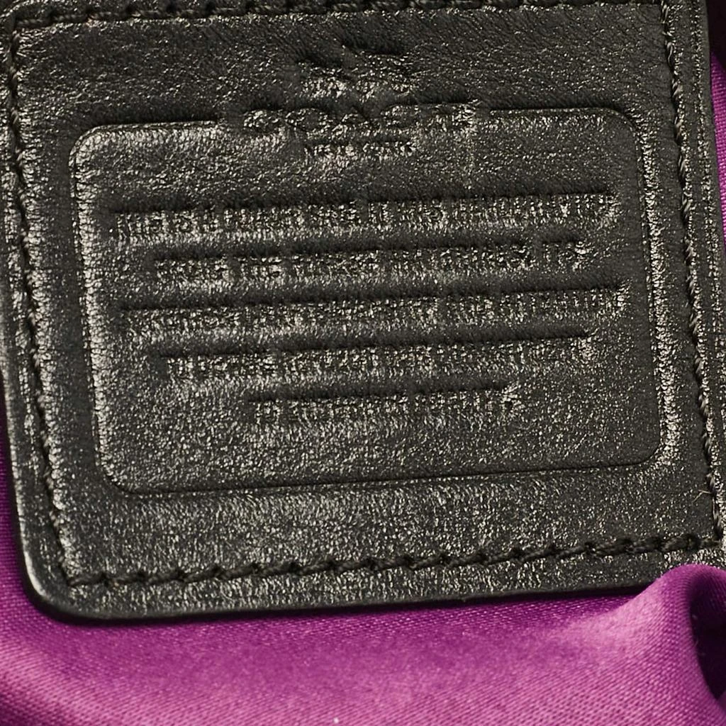 Coach Coach Black Leather Madison Pinnacle Carrie Satchel 19