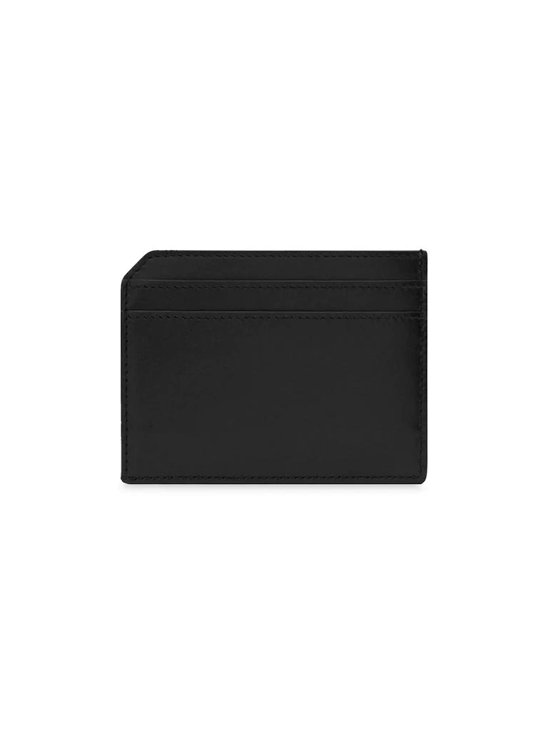 Yves Saint Laurent Open Card Case in Smooth Leather 2