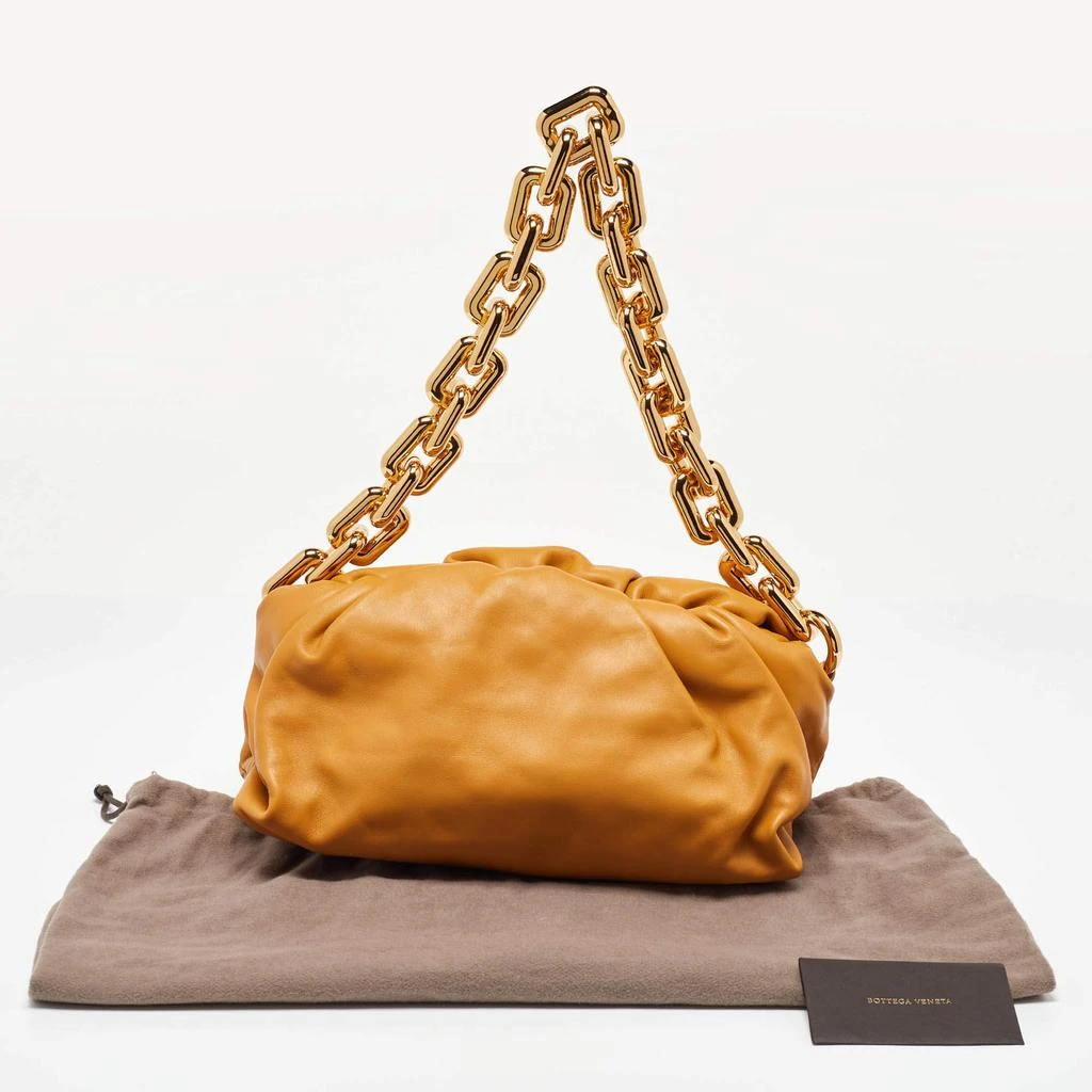 Bottega Veneta Bottega Veneta Mustard Leather Chain Pouch 10