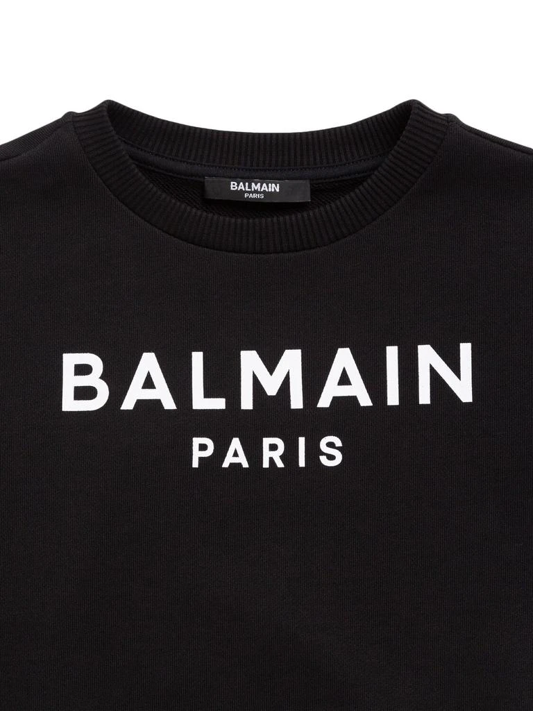 Balmain Printed Cotton Sweatshirt 1