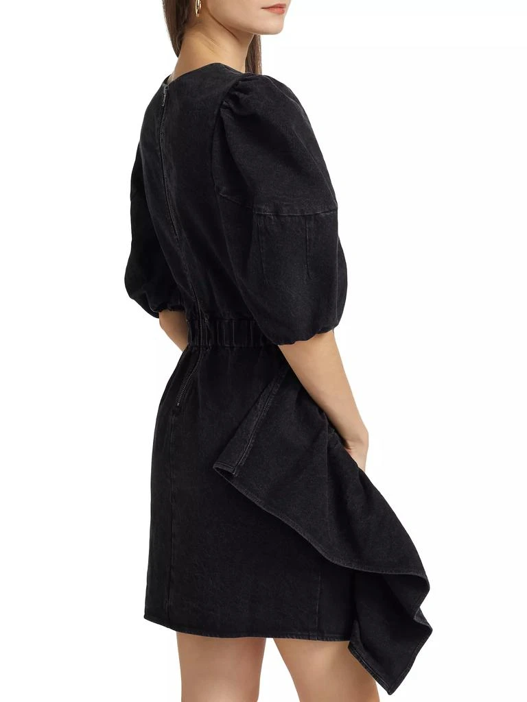 Rhode Ink Pia Denim Minidress 5
