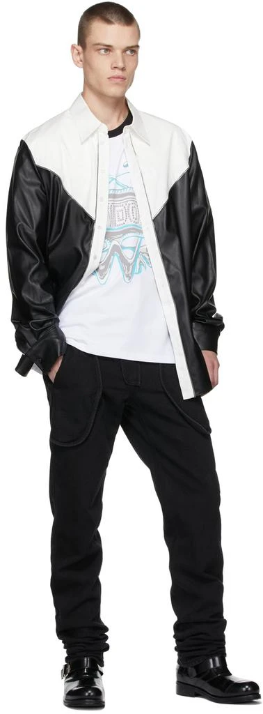 We11done White 'W' Graphic T-Shirt 4