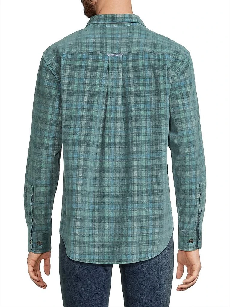 Tommy Bahama Coastline Cord Lagoon Check Shirt 5