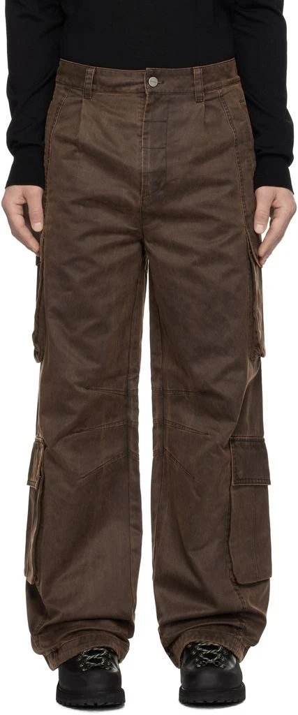HOLZWEILER Brown Noid Cargo Pants 1