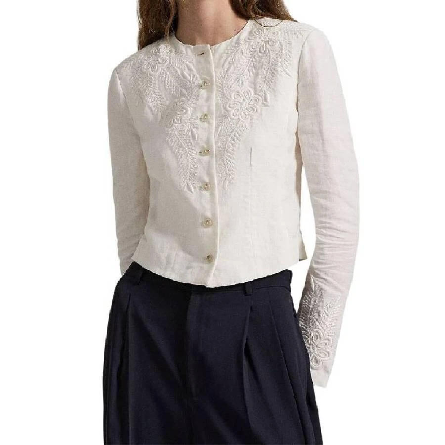 Ralph Lauren Long-Sleeve Linen Jacket