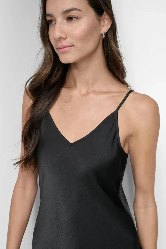 DKNY HIGH-SPLIT MIDI SLIP DRESS 7