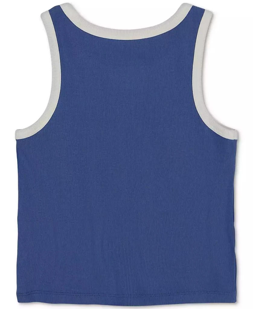 Roxy Big Girls Wavy Day Graphic Ribbed Tank Top 2