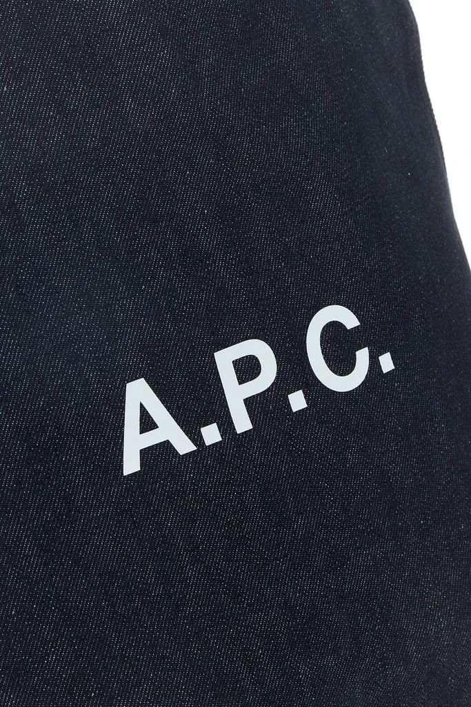 A.P.C. Denim Ninon shopping bag 3