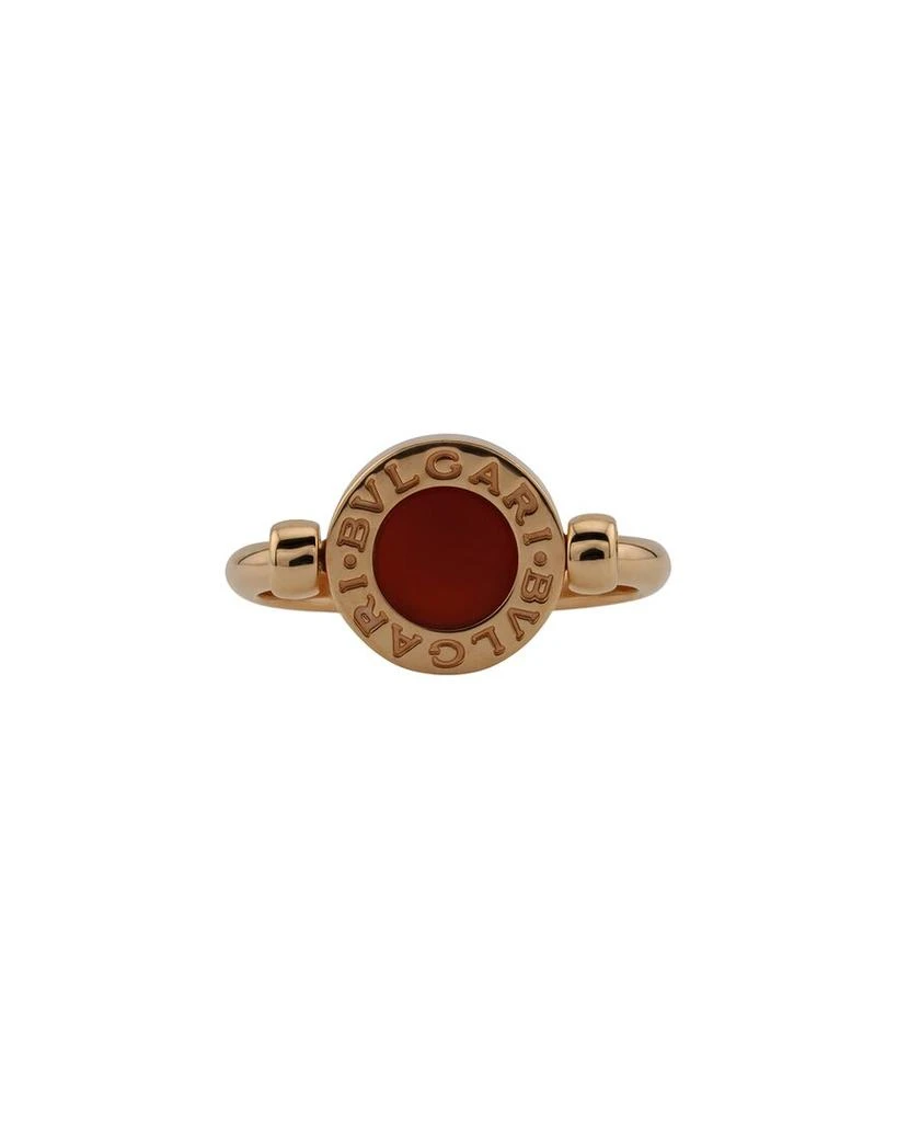BVLGARI 18K Rose Gold 1.00 ct. tw. Red Tourmaline Ring 1
