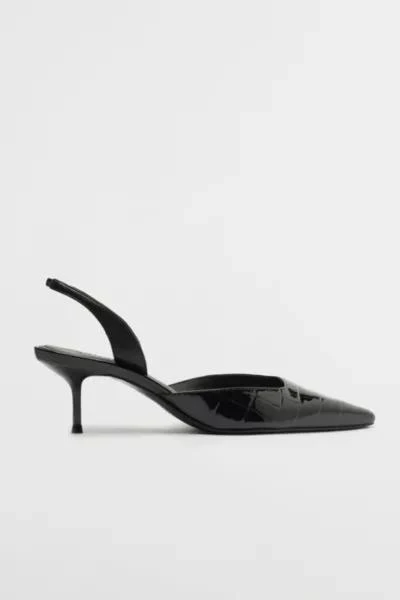 Schutz Schutz Paola Leather Mid Kitten Heel 1