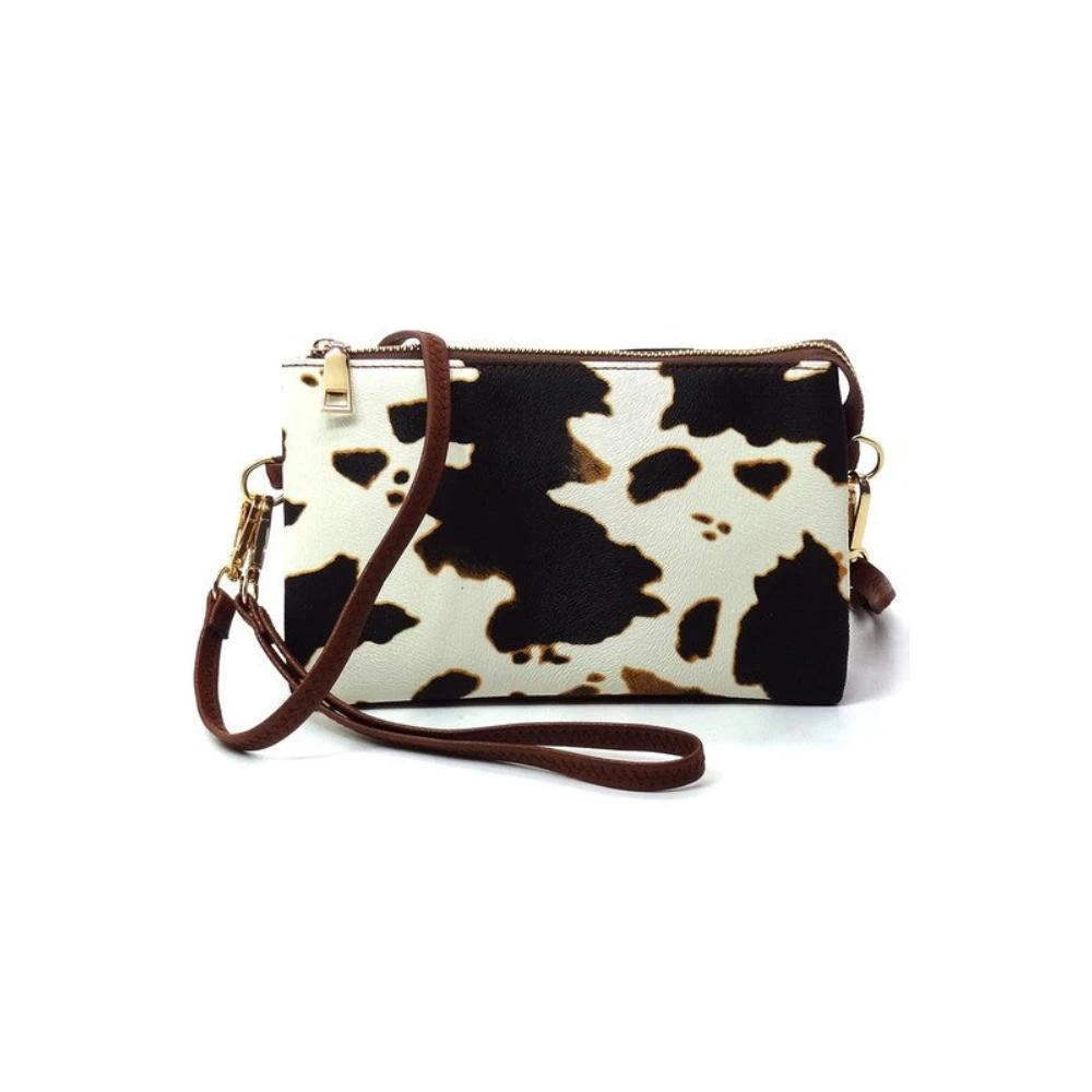 FASHNZFAB Fashion Crossbody Bag Clutch Wristlet 7