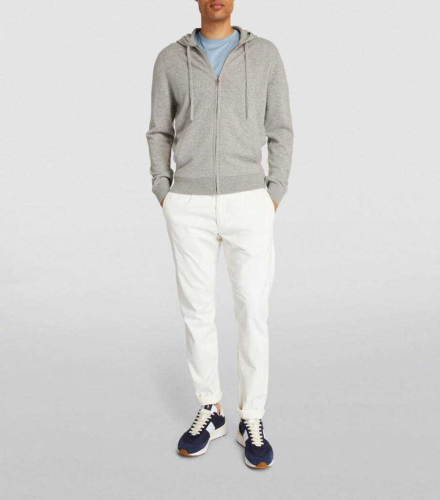 Sunspel Cashmere Zip-Up Hoodie 2