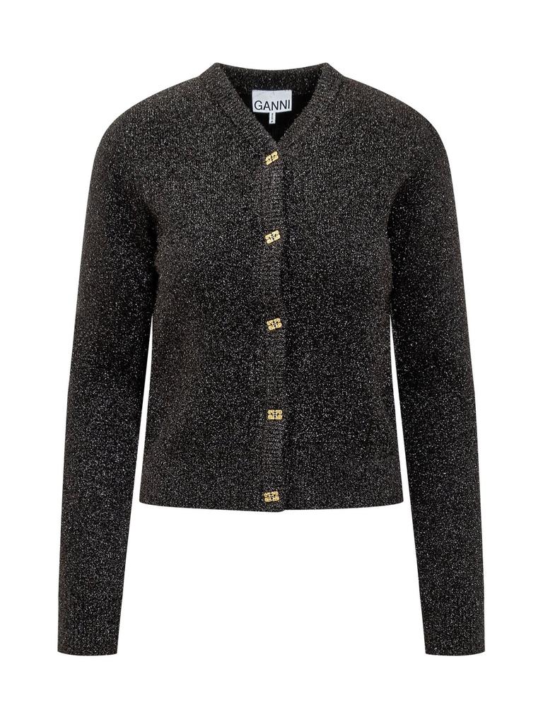 Ganni Sparkle Cardigan – On Sale Now with Up to 48% Off | Discover