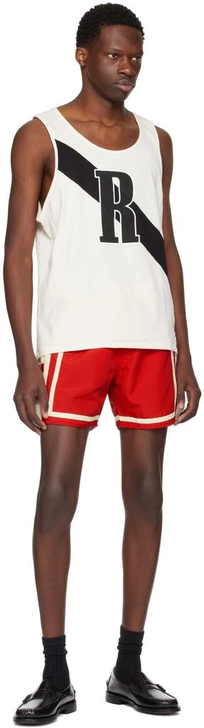 Rhude Off-White 02 Stripe Tank Top 4